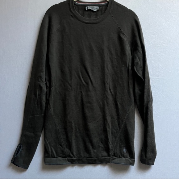 Smartwool Other - Smartwool Men's Dark Green Long Sleeve Shirt Knit Sweater Sz S